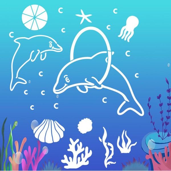 gift sets g92e 16 pcs/set 15cm marine life diy layering stencils painting scrapbook coloring embossing decorative template
gift sets g92e 16 pcs/set 15cm marine life diy layering stencils painting scrapbook coloring embossing decorative template