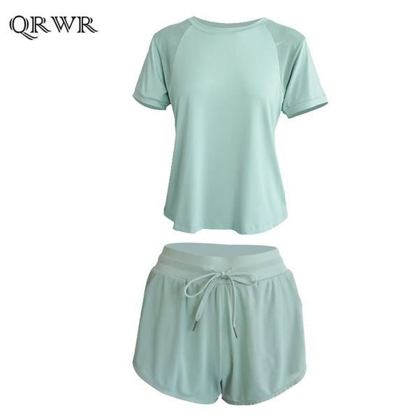 sports set for women gym crop mesh breathable short-sleeved shorts yoga clothes running fitness outfit
sports set for women gym crop mesh breathable short-sleeved shorts yoga clothes running fitness outfit