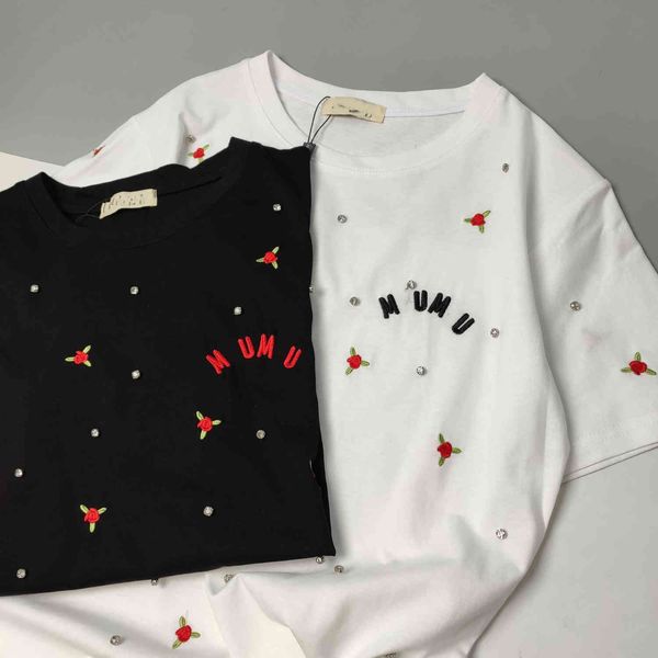 stereo spring 2021 summer new fashion br embroidery floret short sleeve t-shirt loose and comfortable, Gray
stereo spring 2021 summer new fashion br embroidery floret short sleeve t-shirt loose and comfortable, Gray