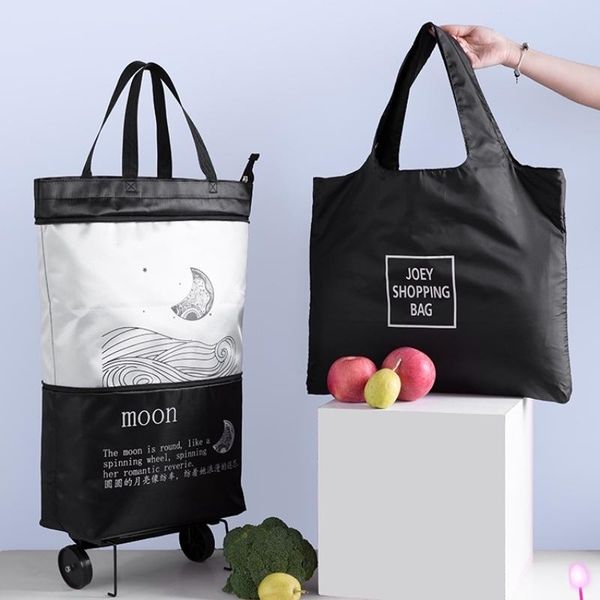 storage bags wheel shopping bag cart supermarket folding handbag oxford cloth waterproof
storage bags wheel shopping bag cart supermarket folding handbag oxford cloth waterproof