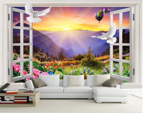 landscape wallpaper murals peony balloon window views 3d eurpean minimalist bedroom living room tv backdrop wallpapers
landscape wallpaper murals peony balloon window views 3d eurpean minimalist bedroom living room tv backdrop wallpapers