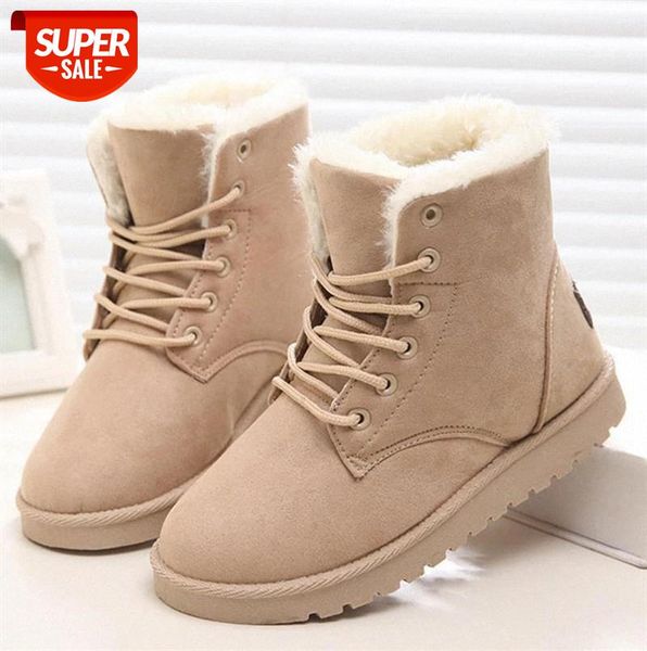 women snow boots winter flat lace up platform ladies warm shoes 2019 new flock fur women's suede ankle boots female black #mn3v
women snow boots winter flat lace up platform ladies warm shoes 2019 new flock fur women's suede ankle boots female black #mn3v