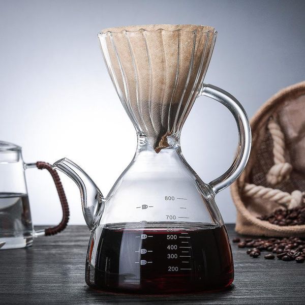 coffee pots dripper 800ml v60 heat-resistant resin barista tools brewing filter cup hand-washed glass drip pot
coffee pots dripper 800ml v60 heat-resistant resin barista tools brewing filter cup hand-washed glass drip pot