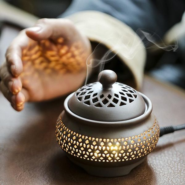 timing electronic furnace ornaments adjustable temperature electric incense household powder fragrance lamps
timing electronic furnace ornaments adjustable temperature electric incense household powder fragrance lamps