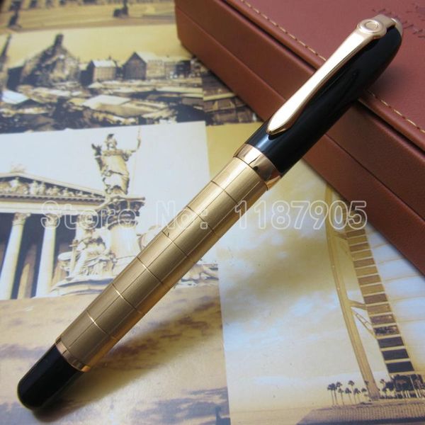 wholesale - baoer roller ball pen golden and black with gift box be52235 ballpoint pens, Blue;orange
wholesale - baoer roller ball pen golden and black with gift box be52235 ballpoint pens, Blue;orange