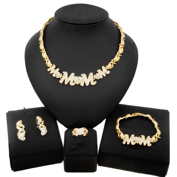 yulaili high-quality love earrings xo news jewelry set mother birthday gift series ring necklace bracelet four-piece jewellery sets z0033, Black
yulaili high-quality love earrings xo news jewelry set mother birthday gift series ring necklace bracelet four-piece jewellery sets z0033, Black