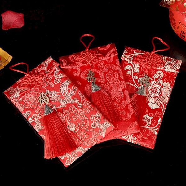 gift wrap retro silk satin red envelope with tassel chinese embroidery lucky money pocket wedding year 2022 decor
gift wrap retro silk satin red envelope with tassel chinese embroidery lucky money pocket wedding year 2022 decor