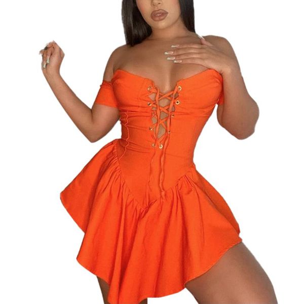 women's swimwear women irregular hem dress solid color boat neck short sleeve orange/ white, White;black
women's swimwear women irregular hem dress solid color boat neck short sleeve orange/ white, White;black