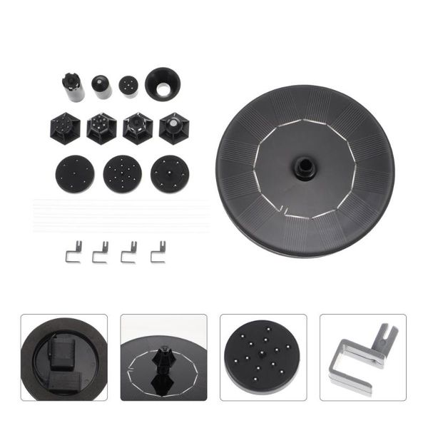 garden decorations 1 set floating solar pump outdoor fountain simple landscape (black)
garden decorations 1 set floating solar pump outdoor fountain simple landscape (black)