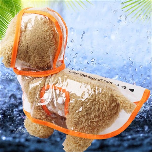 dog apparel arrive transparent pvc waterproof pet raincoat clothes light small with hood
dog apparel arrive transparent pvc waterproof pet raincoat clothes light small with hood