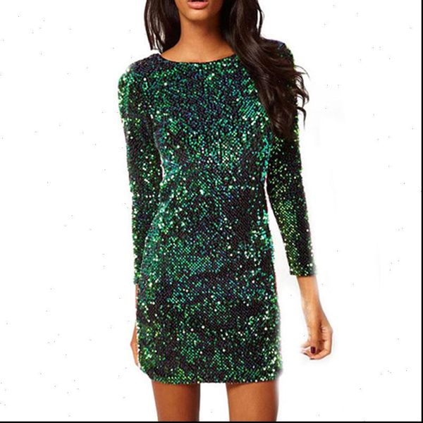 green women dresses sequin dress club slim fit backless bodycon party nightclub mini vintage vestido lentejuelas, Black;gray
green women dresses sequin dress club slim fit backless bodycon party nightclub mini vintage vestido lentejuelas, Black;gray