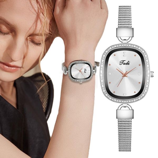 wristwatches classic silver women watches fashion casual stainless steel ladies quartz simple female watch zegarek damski, Slivery;brown
wristwatches classic silver women watches fashion casual stainless steel ladies quartz simple female watch zegarek damski, Slivery;brown
