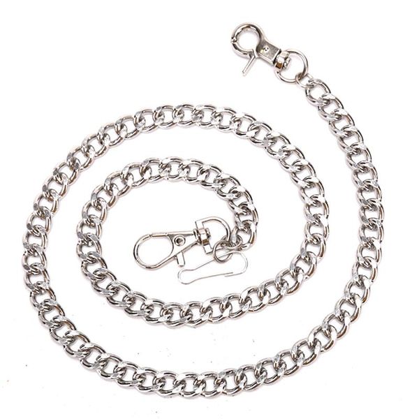 keychains 60cm waist chain long metal keyring rock pants hipster pant jean key wallet belt ring clip keychain, Silver
keychains 60cm waist chain long metal keyring rock pants hipster pant jean key wallet belt ring clip keychain, Silver