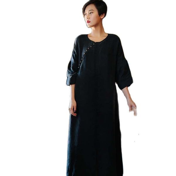 dresses autumn winter fashion women long es high grade robe quality loose solid color black plus size, Black;gray
dresses autumn winter fashion women long es high grade robe quality loose solid color black plus size, Black;gray