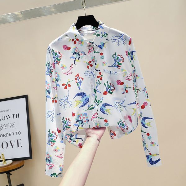 suits floral white blouse temperament long sleeve thin occupational shirt women blusas, White;black
suits floral white blouse temperament long sleeve thin occupational shirt women blusas, White;black