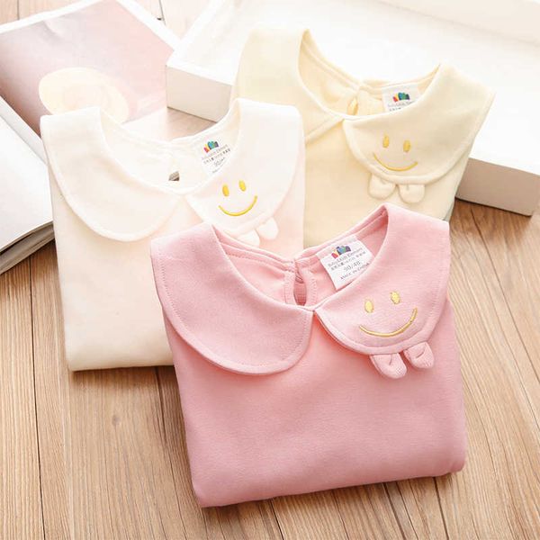 spring autumn 2-10 years old baby children's clothing long sleeve solid candy color cute cartoon kids girls basic t shirts 210529, Blue
spring autumn 2-10 years old baby children's clothing long sleeve solid candy color cute cartoon kids girls basic t shirts 210529, Blue