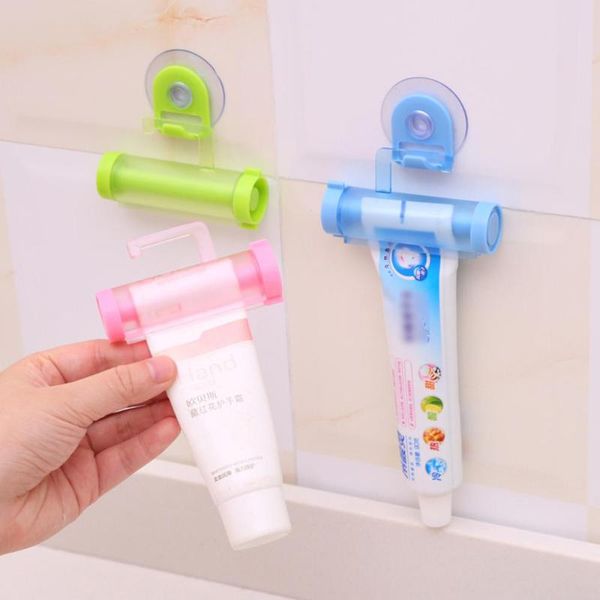 toothbrush holders wall-mounted toothpaste squeezer plastic rolling tube useful easy dispenser bathroom accessories
toothbrush holders wall-mounted toothpaste squeezer plastic rolling tube useful easy dispenser bathroom accessories
