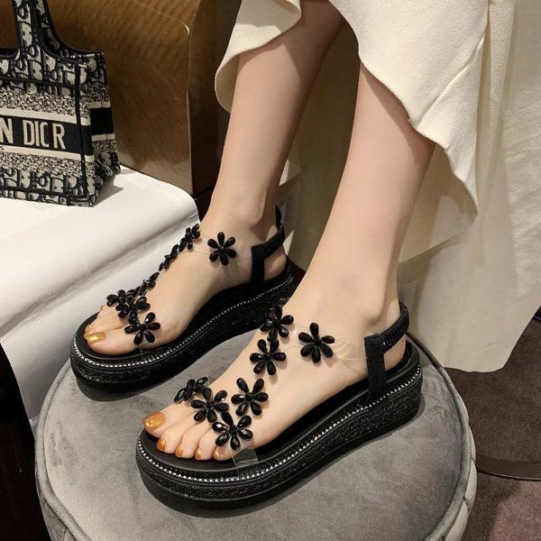 dress shoes platform mid heels summer women wedges sandals fashion open toe ladies casual comfortable waterproof white slip-on, Black
dress shoes platform mid heels summer women wedges sandals fashion open toe ladies casual comfortable waterproof white slip-on, Black