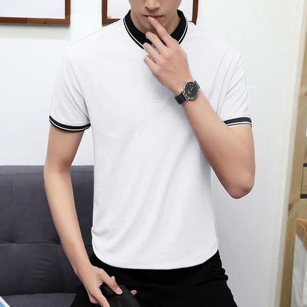 men's polos 2021 summer shirt casual trend pure cotton short sleeve t-shirt fawn embroidered, White;black
men's polos 2021 summer shirt casual trend pure cotton short sleeve t-shirt fawn embroidered, White;black