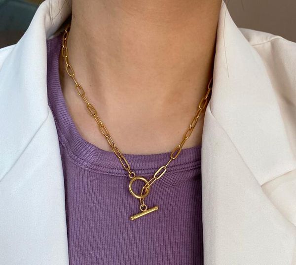 timeless wonder titanium pave toggle chains choker necklace women stainless steel jewelry hiphop trendy boho kpop ins prom 2425 chokers, Golden;silver
timeless wonder titanium pave toggle chains choker necklace women stainless steel jewelry hiphop trendy boho kpop ins prom 2425 chokers, Golden;silver