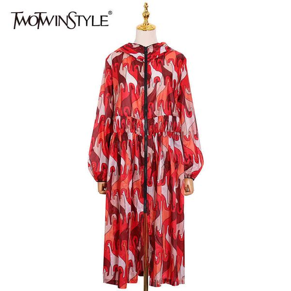 loose patchwork print coat for women hooded long sleeve hit color sun protection coats female fashion clothing 210524, White
loose patchwork print coat for women hooded long sleeve hit color sun protection coats female fashion clothing 210524, White