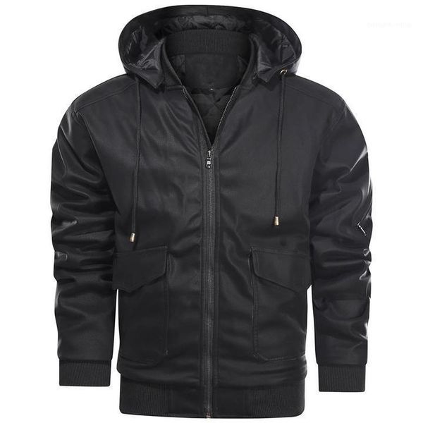 faux leather jacket men coats brand pu outerwear business winter fur male men's &, Black
faux leather jacket men coats brand pu outerwear business winter fur male men's &, Black