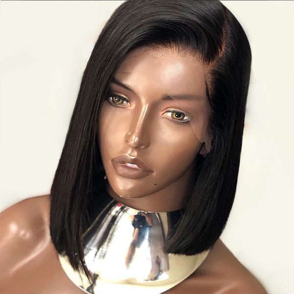 9a human hair bob wigs for black women straight 13x4 transparent pre plucked lace front wig brazilian virgin with baby hair bleached knots, Black;brown
9a human hair bob wigs for black women straight 13x4 transparent pre plucked lace front wig brazilian virgin with baby hair bleached knots, Black;brown