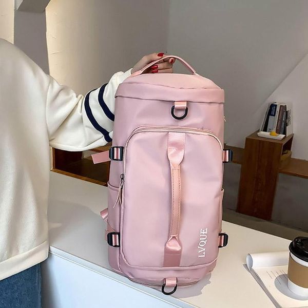 duffel bags 2021 female gym bag dry wet separation luggage dual use backpack large capacity portable double shoulder women's travel
duffel bags 2021 female gym bag dry wet separation luggage dual use backpack large capacity portable double shoulder women's travel