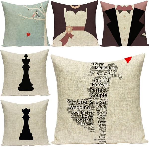 cushion/decorative pillow nordic style love and lovers cover linen printed home sofa car decoration 45cmx45cm square cushion
cushion/decorative pillow nordic style love and lovers cover linen printed home sofa car decoration 45cmx45cm square cushion