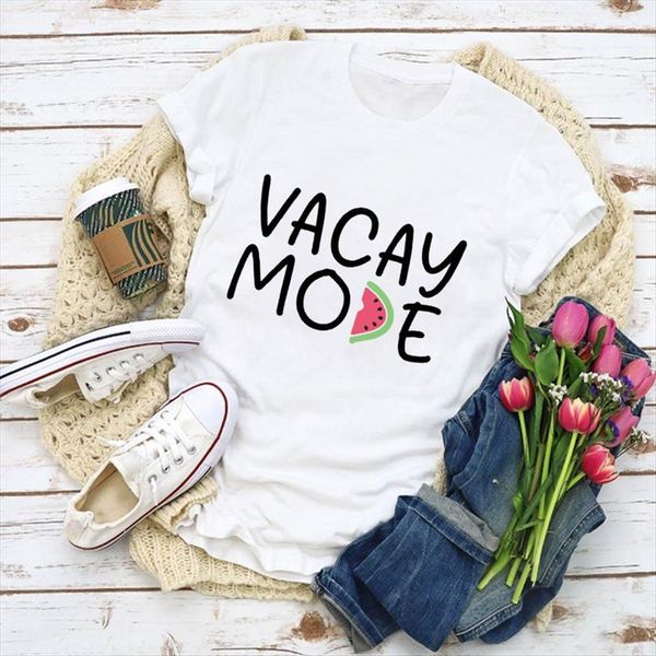 graphic watermelon vacay mode holiday women t shirt fruit summer lady clothes womens clothing tee female, White
graphic watermelon vacay mode holiday women t shirt fruit summer lady clothes womens clothing tee female, White