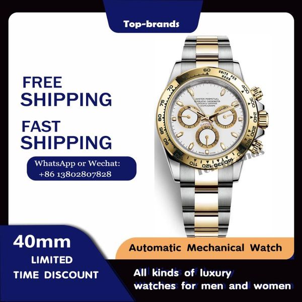 wristwatches oyster perpetual cosmograph luxury automatic mechanical watch stainless steel driving speed sports chronograph, Slivery;brown
wristwatches oyster perpetual cosmograph luxury automatic mechanical watch stainless steel driving speed sports chronograph, Slivery;brown