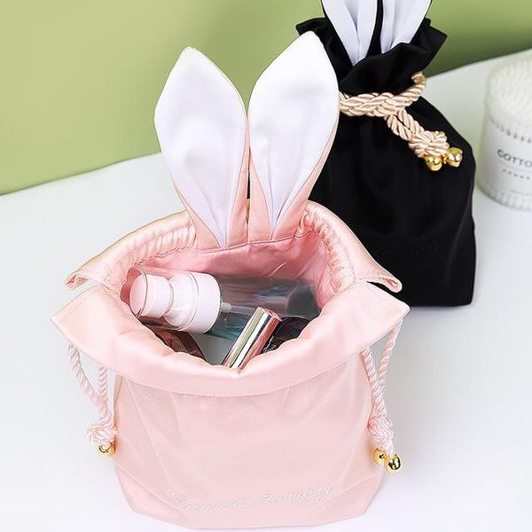 cosmetic bag embroidery travel women drawstring makeup organizer solid color storage toiletry beauty bags & cases
cosmetic bag embroidery travel women drawstring makeup organizer solid color storage toiletry beauty bags & cases