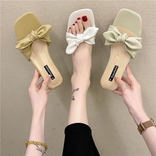 slippers women summer shoes pantofle low butterfly-knot square heel slides fashion 2021 soft block luxury casual hoof heels butt, Black
slippers women summer shoes pantofle low butterfly-knot square heel slides fashion 2021 soft block luxury casual hoof heels butt, Black