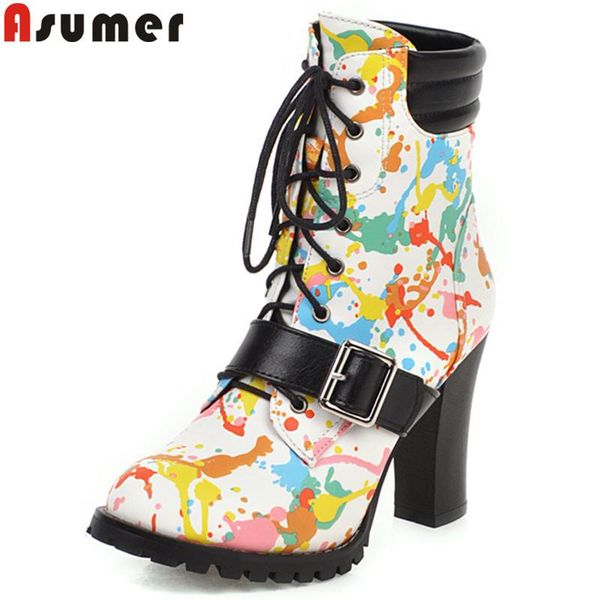 boots asumer plus size 34-48 fashion ankle round toe lace up autumn winter mixed colors ladies prom boots2021, Black
boots asumer plus size 34-48 fashion ankle round toe lace up autumn winter mixed colors ladies prom boots2021, Black