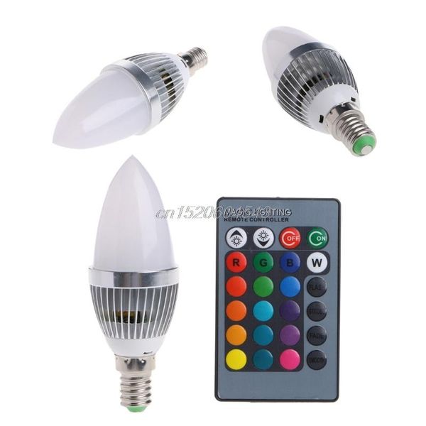 bulbs e12/e14 3w rgb led 15 colors changing candle light bulb lamp w/remote control ac85-265v r11 whosale&dropship
bulbs e12/e14 3w rgb led 15 colors changing candle light bulb lamp w/remote control ac85-265v r11 whosale&dropship