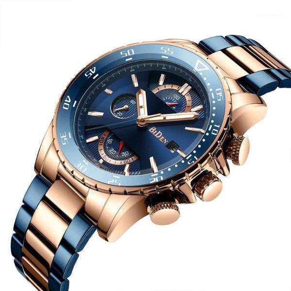 wristwatches luxury gold blue men dress watch stianless steel big dial chronograph military amar fashion casual male sport wristwatch, Slivery;brown
wristwatches luxury gold blue men dress watch stianless steel big dial chronograph military amar fashion casual male sport wristwatch, Slivery;brown