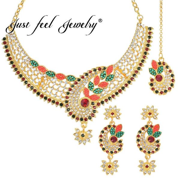 earrings & necklace just feel african crystal beads jewelry sets gold color flower drop elegant wedding costume headdress, Silver
earrings & necklace just feel african crystal beads jewelry sets gold color flower drop elegant wedding costume headdress, Silver