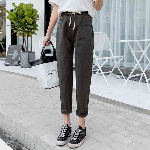 fashion women autumn casual pants clothes black gray female harem loose drawstring clothing plus size s-5xl 210514, Black;white
fashion women autumn casual pants clothes black gray female harem loose drawstring clothing plus size s-5xl 210514, Black;white