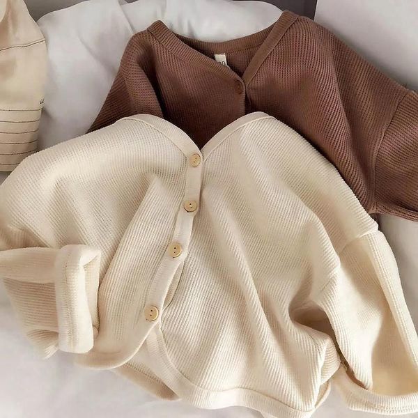 pullover kids boys girls sweater coat 2021 solid color cardigan korean style children's loose ins simple jacket winter warm outfits, Blue
pullover kids boys girls sweater coat 2021 solid color cardigan korean style children's loose ins simple jacket winter warm outfits, Blue