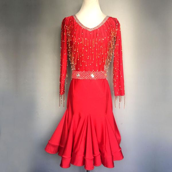 children latin dance dress multi color original showing dancing backless long sleeve clothe school girl kid costume 1158 stage wear, Black;red
children latin dance dress multi color original showing dancing backless long sleeve clothe school girl kid costume 1158 stage wear, Black;red