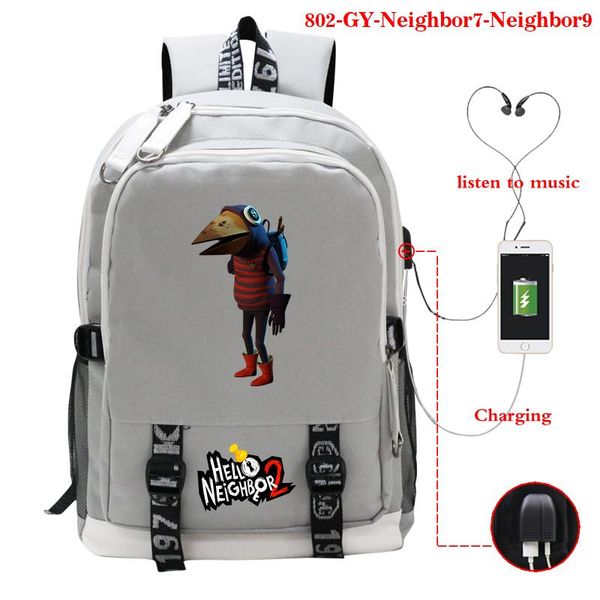 backpack back to school game hello neighbor printed backpacks children schoolbag boys girls bookbag teen usb charging
backpack back to school game hello neighbor printed backpacks children schoolbag boys girls bookbag teen usb charging