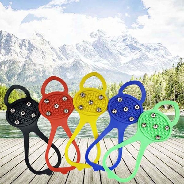 cords, slings and webbing 5 teeth ice gripper for shoes women men crampons spike grips cleats snow studs non-slip climbing hiking covers
cords, slings and webbing 5 teeth ice gripper for shoes women men crampons spike grips cleats snow studs non-slip climbing hiking covers