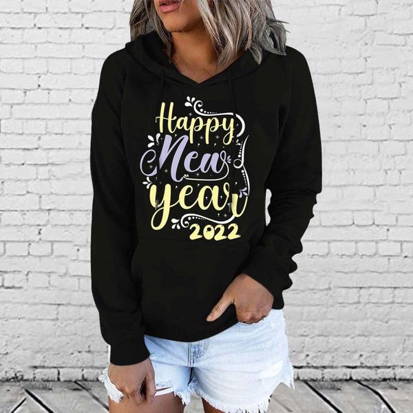women's hoodies & sweatshirts 2022 year hoodie casual christmas printed long sleeve hooded sweatshirt oversized sudaderas con capucha, Black
women's hoodies & sweatshirts 2022 year hoodie casual christmas printed long sleeve hooded sweatshirt oversized sudaderas con capucha, Black