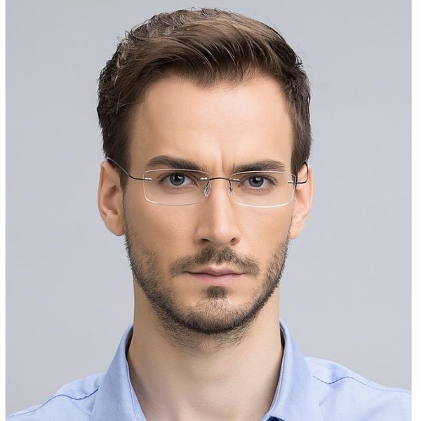 luxury designer glasses vazrobe (9g) rimless glasses men diopter prescription myopia progressive 1.61 1.67 index mr-8 strong anti blue ray s, White;black
luxury designer glasses vazrobe (9g) rimless glasses men diopter prescription myopia progressive 1.61 1.67 index mr-8 strong anti blue ray s, White;black