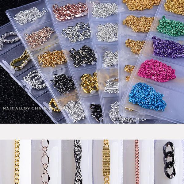 nail art decorations grids/pack multi-colored all various shapes chains ring buckle metal 3d studs alloy manicure diy, Silver;gold
nail art decorations grids/pack multi-colored all various shapes chains ring buckle metal 3d studs alloy manicure diy, Silver;gold
