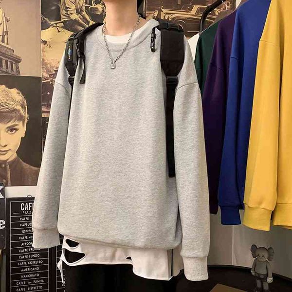 men's t-shirts autumn solid color hoodie fashion casual o-neck sweatshirt men streetwear hip-hop loose pullover mens hoody m-5xl n, White;black
men's t-shirts autumn solid color hoodie fashion casual o-neck sweatshirt men streetwear hip-hop loose pullover mens hoody m-5xl n, White;black