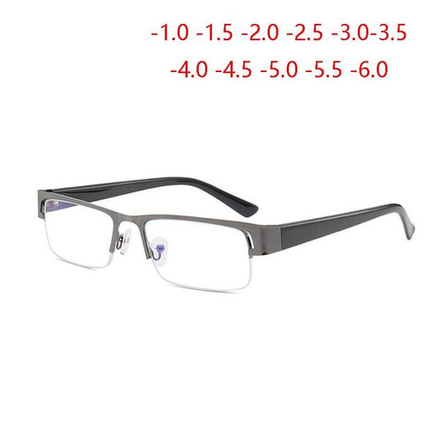 fashion sunglasses frames metal half frame myopia glasses with degree women men coating student nearsighted gray sph -1.0 -1.5 -2.0 to -6.0, Black
fashion sunglasses frames metal half frame myopia glasses with degree women men coating student nearsighted gray sph -1.0 -1.5 -2.0 to -6.0, Black