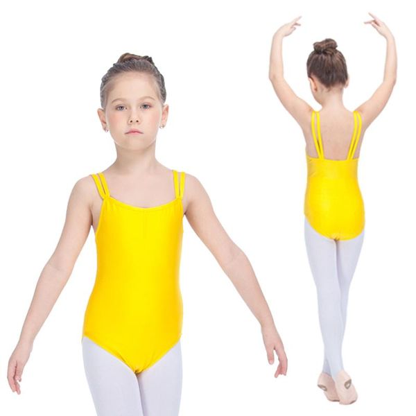 stage wear ballet kids dancing yellow leotards nylon/lycra double straps camisole for girls gymnastics full sizes, Black;red
stage wear ballet kids dancing yellow leotards nylon/lycra double straps camisole for girls gymnastics full sizes, Black;red