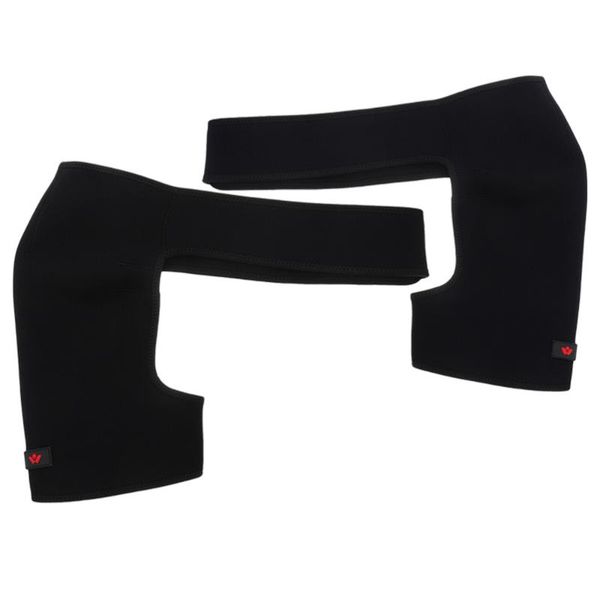 back support 2pcs fitness shoulder brace bandage protector sleeve wrap, Black;blue
back support 2pcs fitness shoulder brace bandage protector sleeve wrap, Black;blue