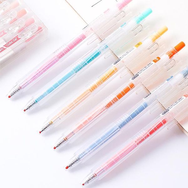 ballpoint pens novelty 0.5mm 9pcs/set pen fine point 9 colorful multifunction ball office student for writing, Blue;orange
ballpoint pens novelty 0.5mm 9pcs/set pen fine point 9 colorful multifunction ball office student for writing, Blue;orange